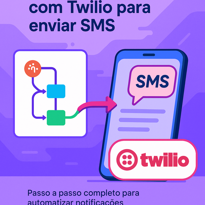 Uma imagem sobre Integrar n8n com Twilio para enviar SMS