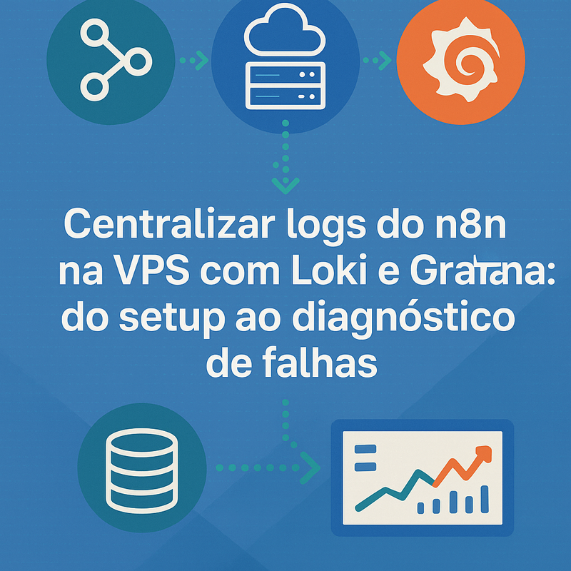 Uma imagem sobre Centralizar logs do n8n na VPS com Loki e Grafana