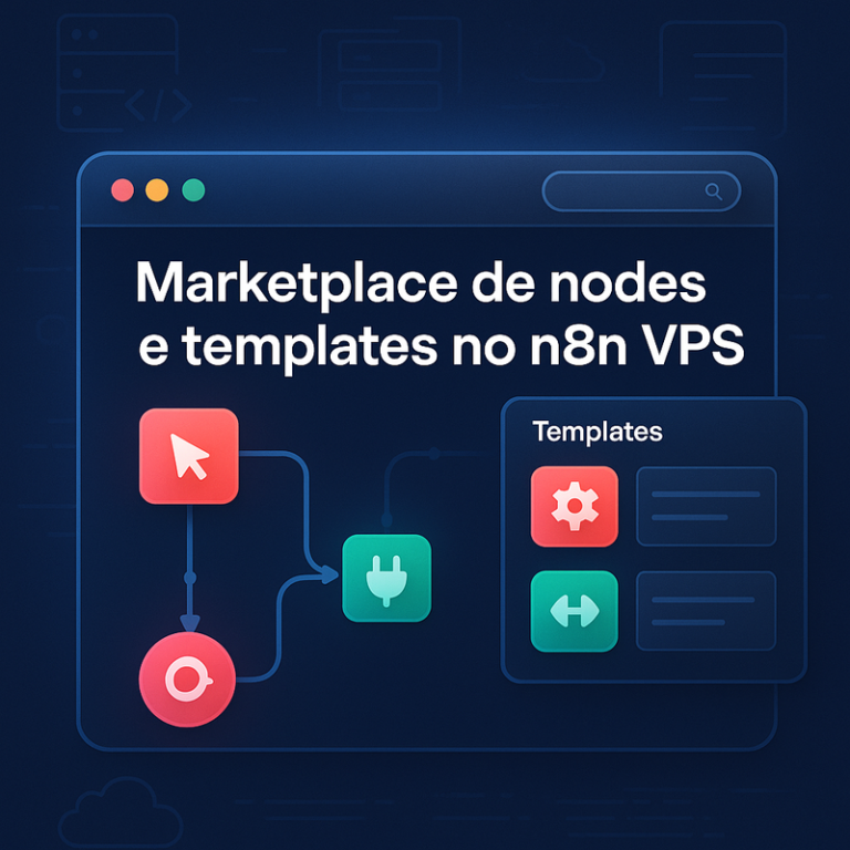 Marketplaces de nodes e templates no n8n VPS