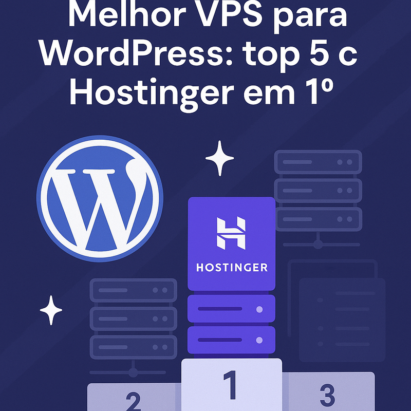 Uma imagem sobre Melhor VPS para WordPress: top 5 (Hostinger 1º)