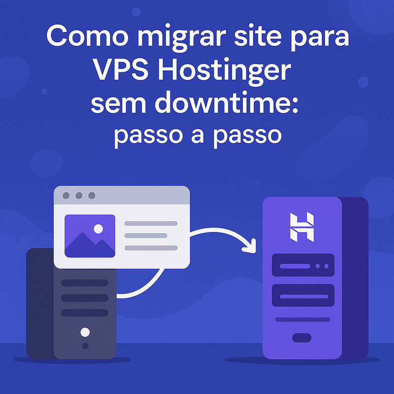 Uma imagem sobre Como migrar site para VPS Hostinger sem downtime