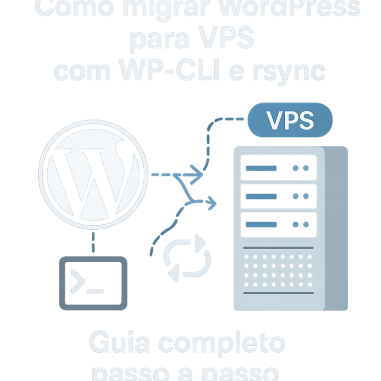Como migrar WordPress para VPS com WP-CLI e rsync: guia completo