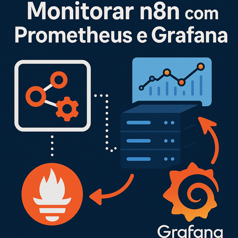 Uma imagem sobre Monitorar n8n com Prometheus e Grafana na VPS