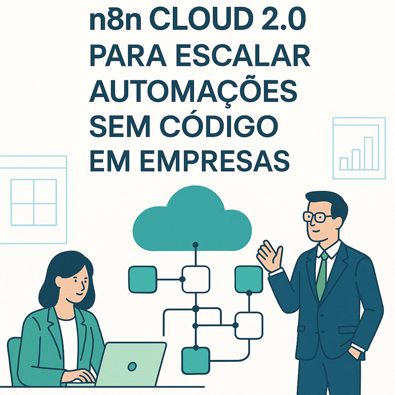 Como usar n8n Cloud 2.0 para escalar automações sem código em empresas