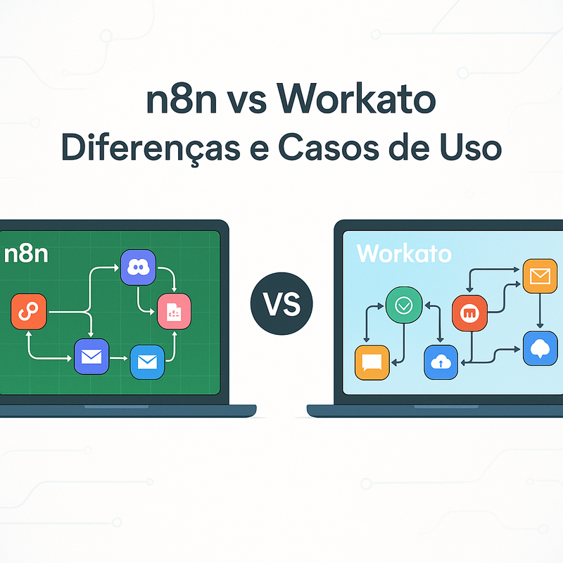 Uma imagem sobre n8n vs Workato: diferenças e casos de uso