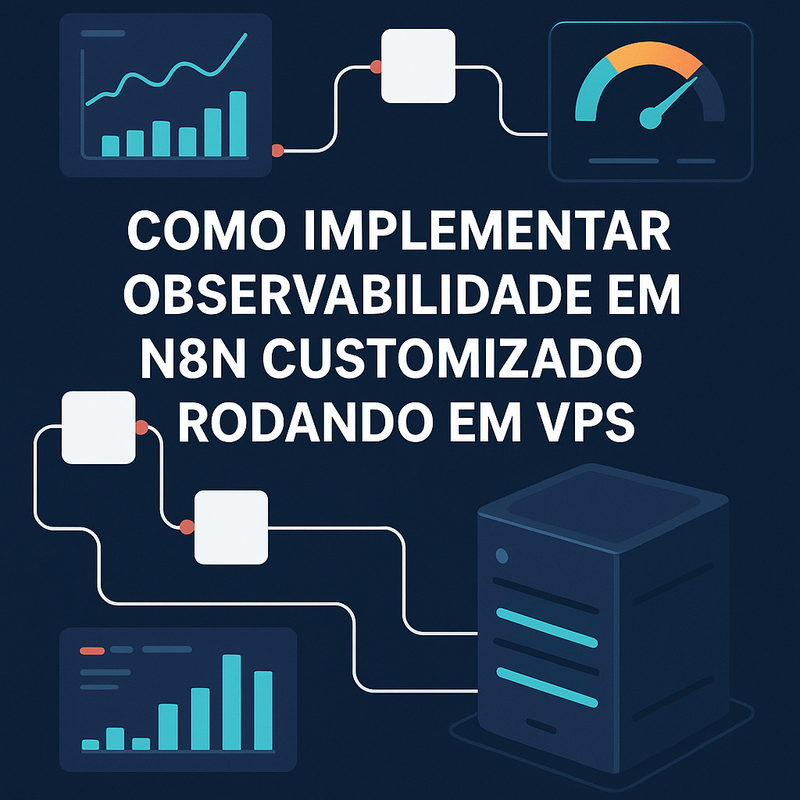 Como implementar observabilidade em n8n customizado rodando em VPS