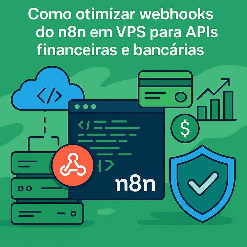 Como otimizar webhooks do n8n em VPS para APIs financeiras e bancárias