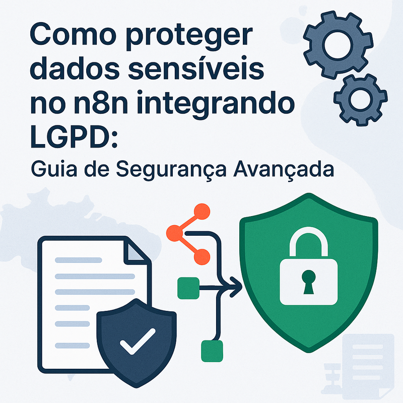 Como proteger dados sensíveis no n8n integrando LGPD: Guia de Segurança Avançada