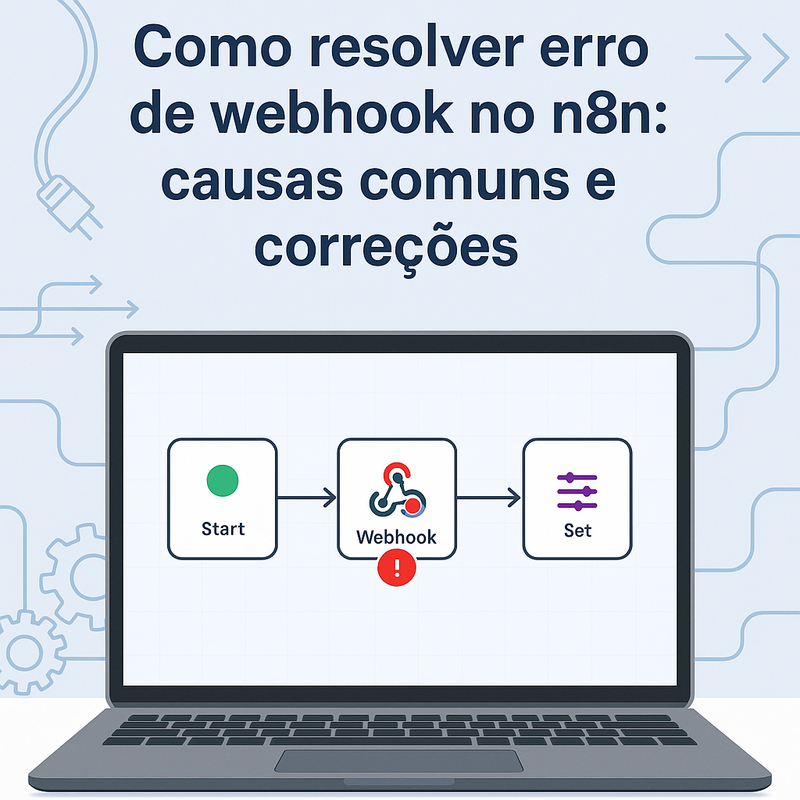 Uma imagem sobre Como resolver erro de webhook no n8n