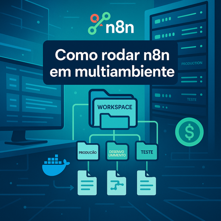 Como rodar n8n em multiambiente: organização de workspace e pastas