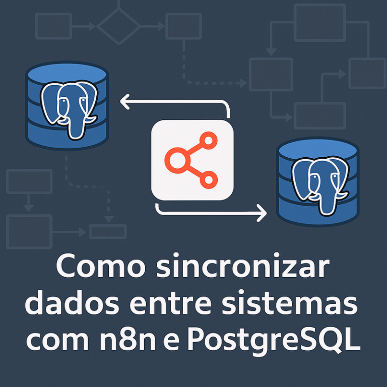 Como sincronizar dados entre sistemas com n8n e PostgreSQL