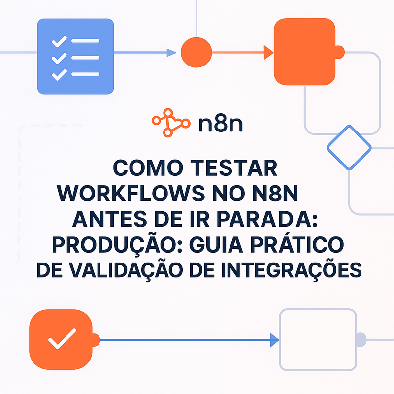 Uma imagem sobre Como testar workflows no n8n antes de ir para produção