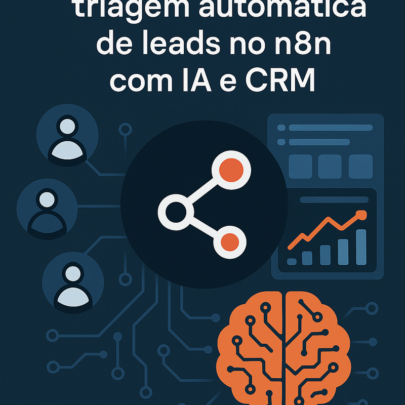 Uma imagem sobre Triagem automática de leads no n8n com IA e CRM