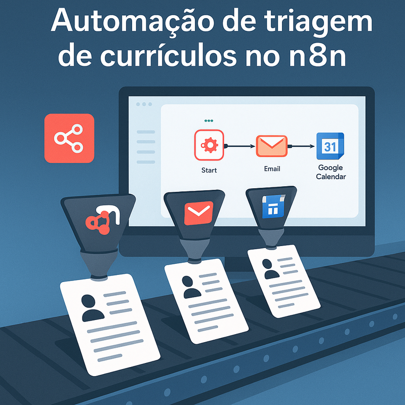 Uma imagem sobre Triagem de currículos no n8n: automação no RH