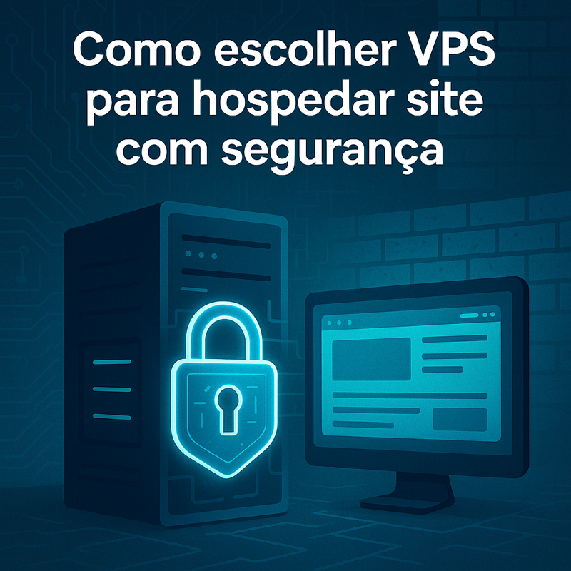 Uma imagem sobre Como escolher VPS para hospedar site com segurança