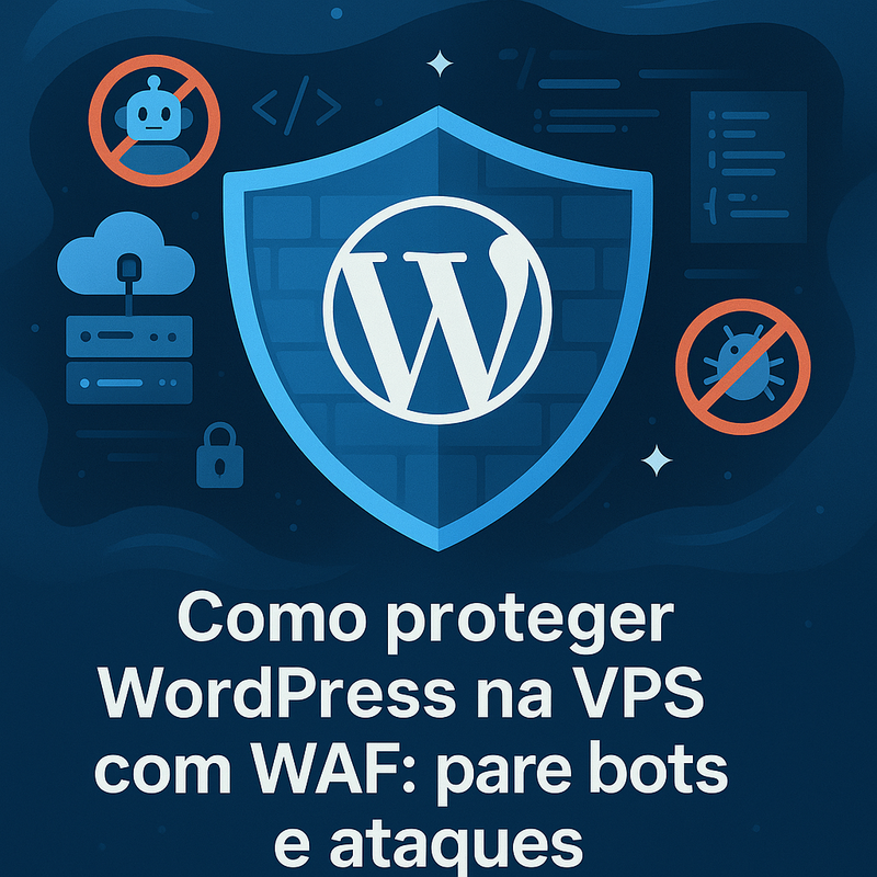 Uma imagem sobre Como proteger WordPress na VPS com WAF e anti-bots