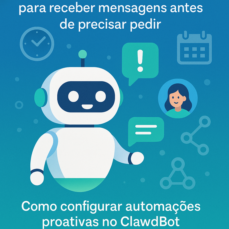 Uma imagem sobre Como configurar automações proativas no ClawdBot