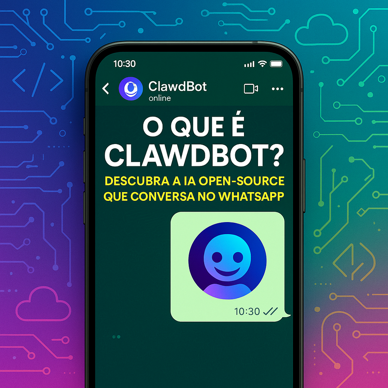 Uma imagem sobre O que é ClawdBot: assistente de IA no WhatsApp