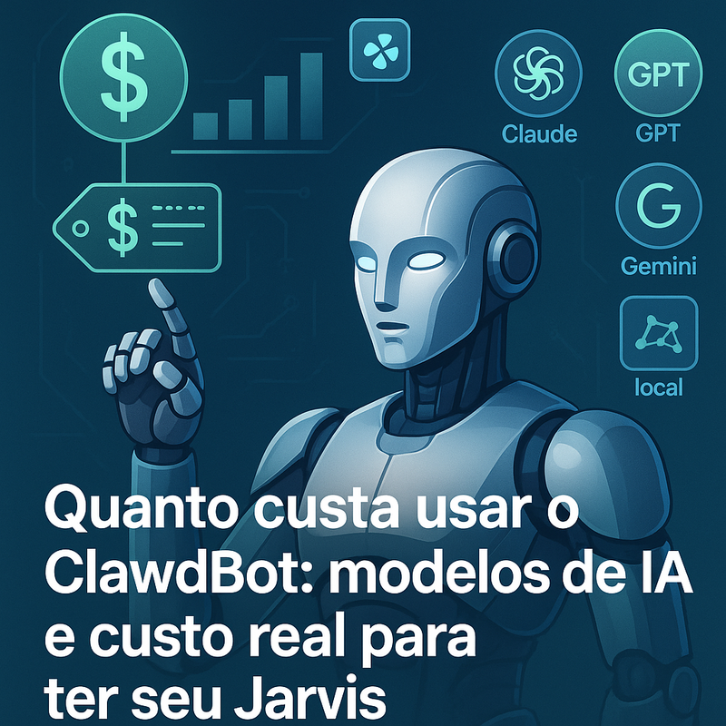 Uma imagem sobre Quanto custa usar o ClawdBot: modelos e custos