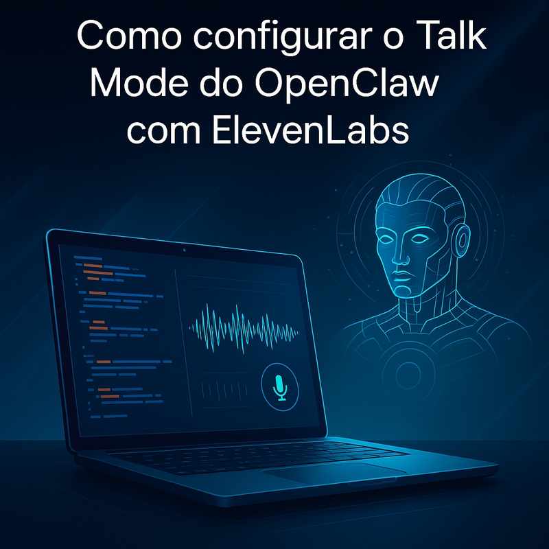 Uma imagem sobre Talk Mode do OpenClaw com ElevenLabs: configurar
