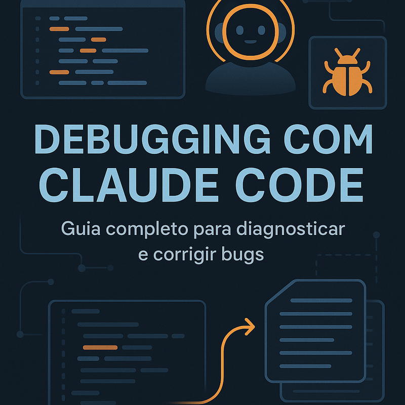 Uma imagem sobre Debugging com Claude Code: diagnostique e corrija