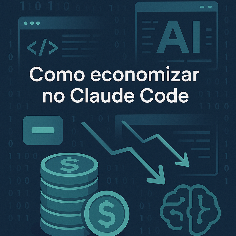 Uma imagem sobre Como economizar no Claude Code e reduzir tokens