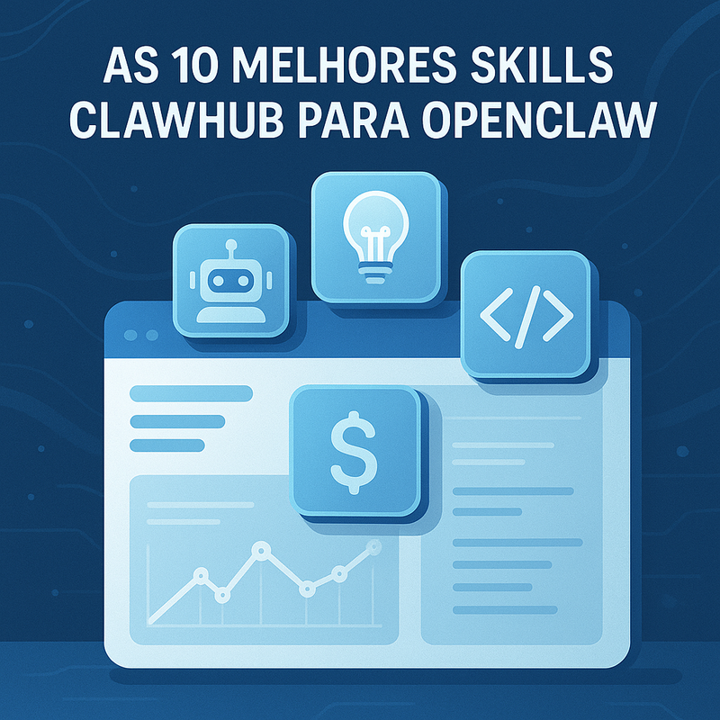 Uma imagem sobre Melhores skills do ClawHub para OpenClaw