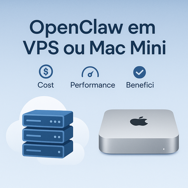 Uma imagem sobre OpenClaw em VPS ou Mac Mini: guia de escolha
