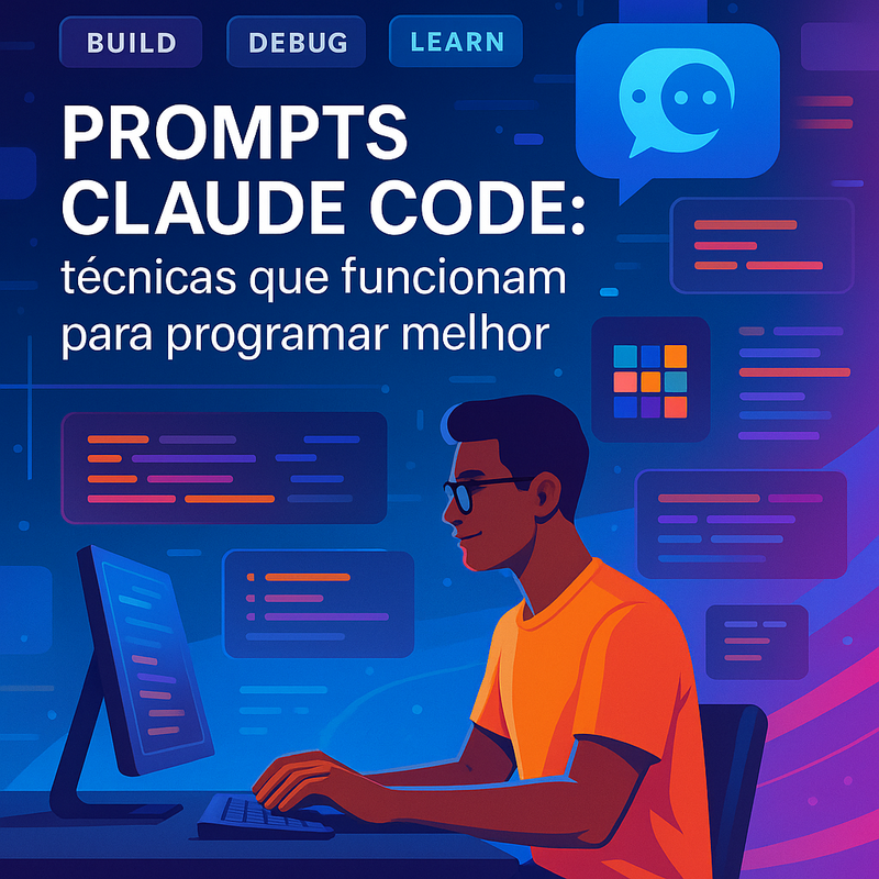 Uma imagem sobre Prompts Claude Code: técnicas que funcionam