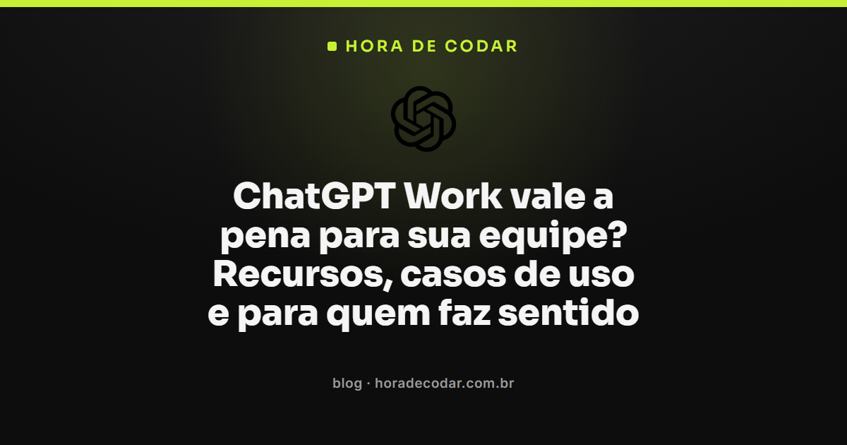 Interface do ChatGPT Work executando tarefas agênticas de documento, planilha e slide integradas ao Gmail e Google Drive