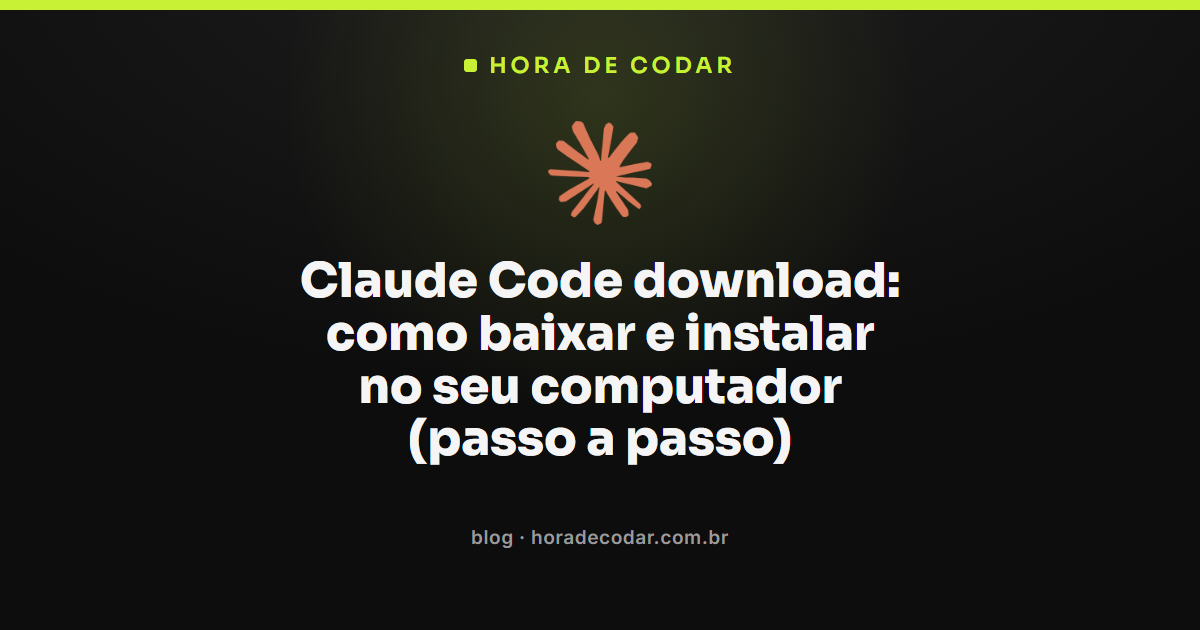 Terminal exibindo o Claude Code download e instalação via linha de comando no macOS