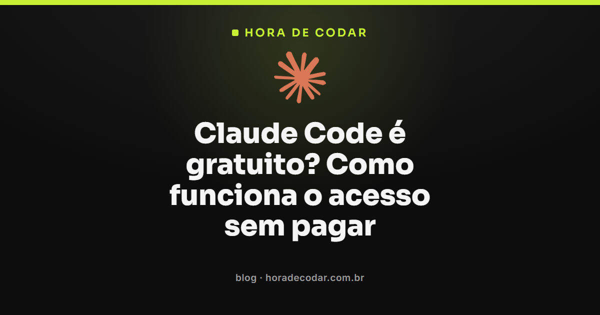 tela do Claude Code com comparativo de planos gratuito e pago da Anthropic