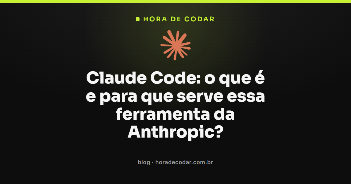 Terminal exibindo o Claude Code em uso, o agente de programação da Anthropic para editar arquivos e rodar comandos