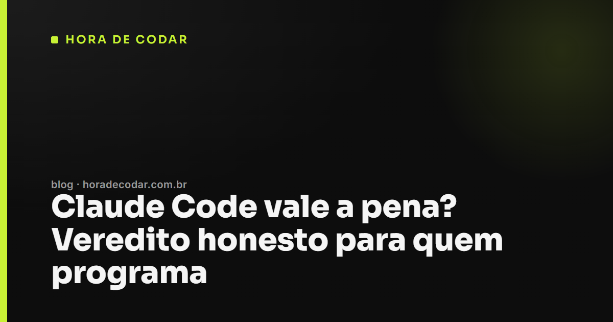 Terminal do Claude Code com análise de código, ilustrando se Claude Code vale a pena para desenvolvedores