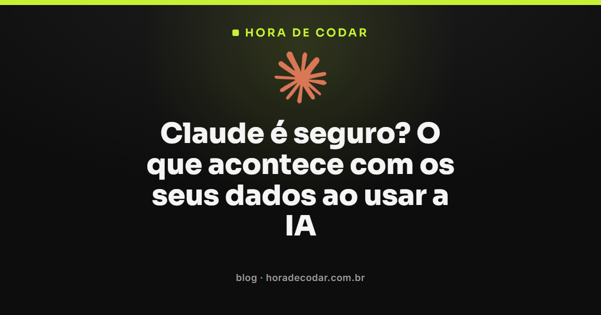 configurações de privacidade do Claude mostrando controle de dados pessoais e opções de segurança