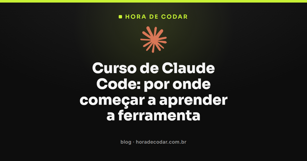 trilha de curso de Claude Code no terminal com CLAUDE.md e Plan Mode em destaque