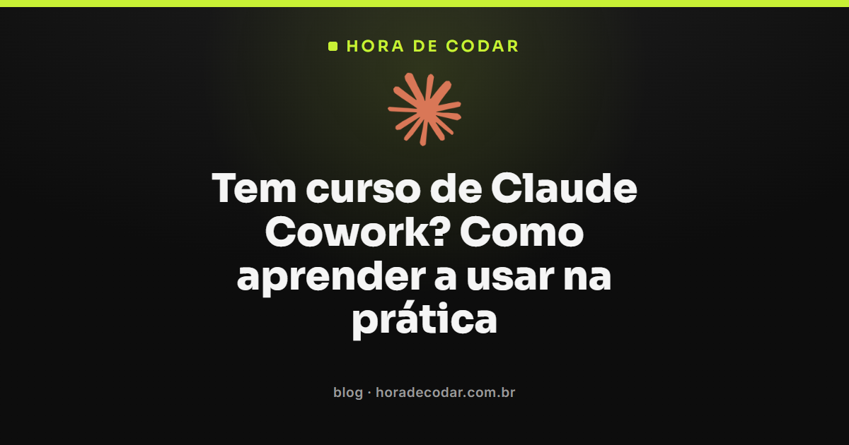 tela do curso Claude Cowork na Anthropic Academy com módulos de aprendizado gratuitos