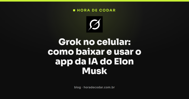 Grok no celular: como baixar e usar o app da IA do Elon Musk