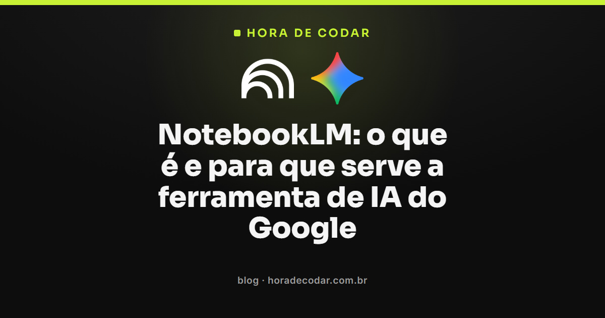 interface do NotebookLM com fontes carregadas e painel de perguntas do assistente de IA do Google