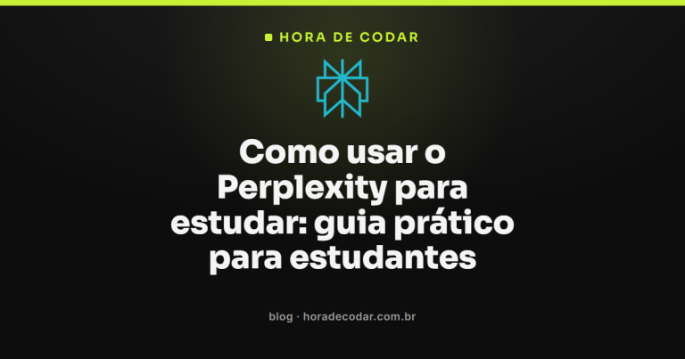 Como usar o Perplexity para estudar: guia prático para estudantes