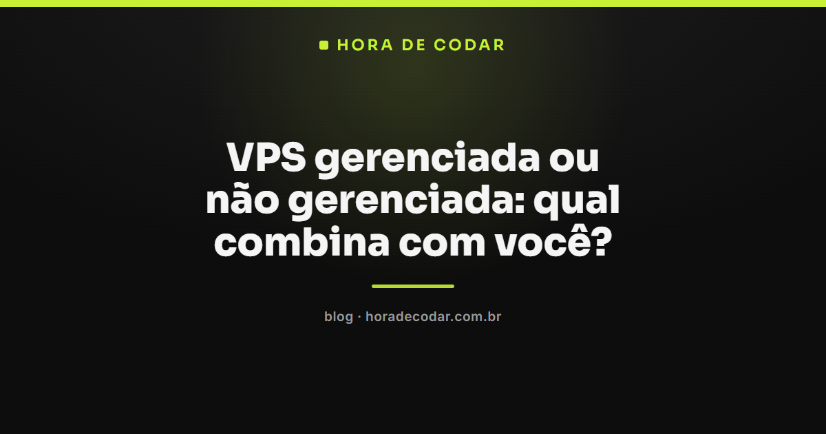 comparação entre VPS gerenciada e VPS não gerenciada com painel de controle e terminal de servidor
