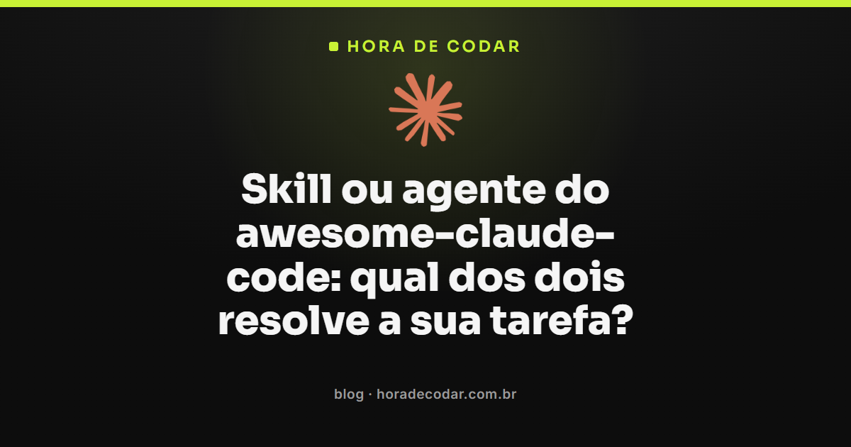 skill ou agente no awesome-claude-code para resolver tarefas no Claude Code