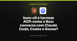 buzz-cli e harness ACP: como o Buzz conversa com Claude Code, Codex e Goose?