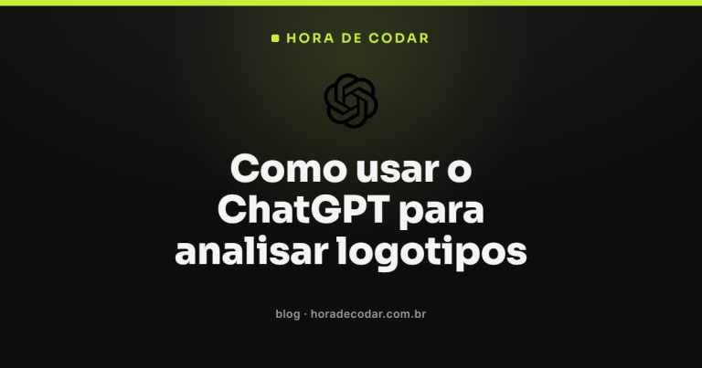 Como usar o ChatGPT para analisar logotipos