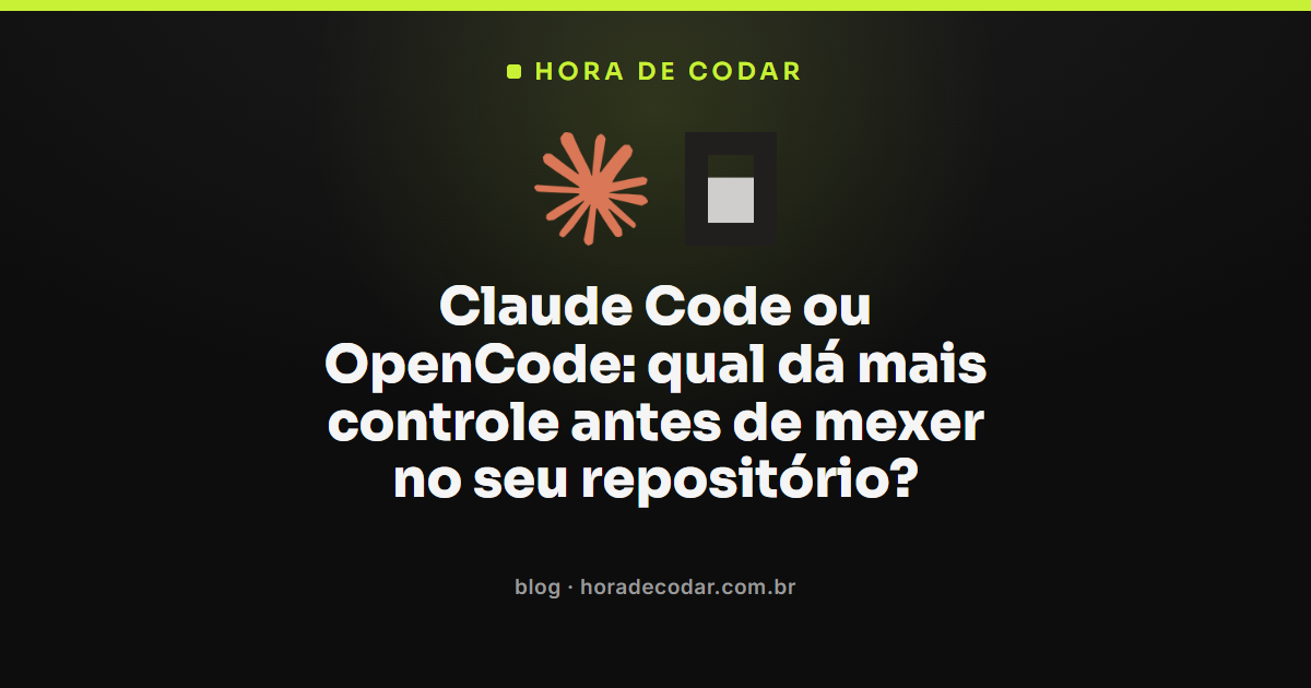 comparação de permissões entre Claude Code e OpenCode antes de editar arquivos do repositório