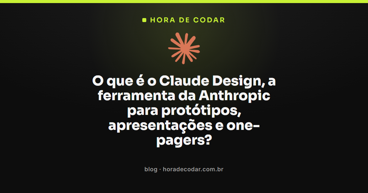 tela do Claude Design mostrando a criação de um protótipo com o Claude