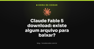 Claude Fable 5 download: existe algum arquivo para baixar?