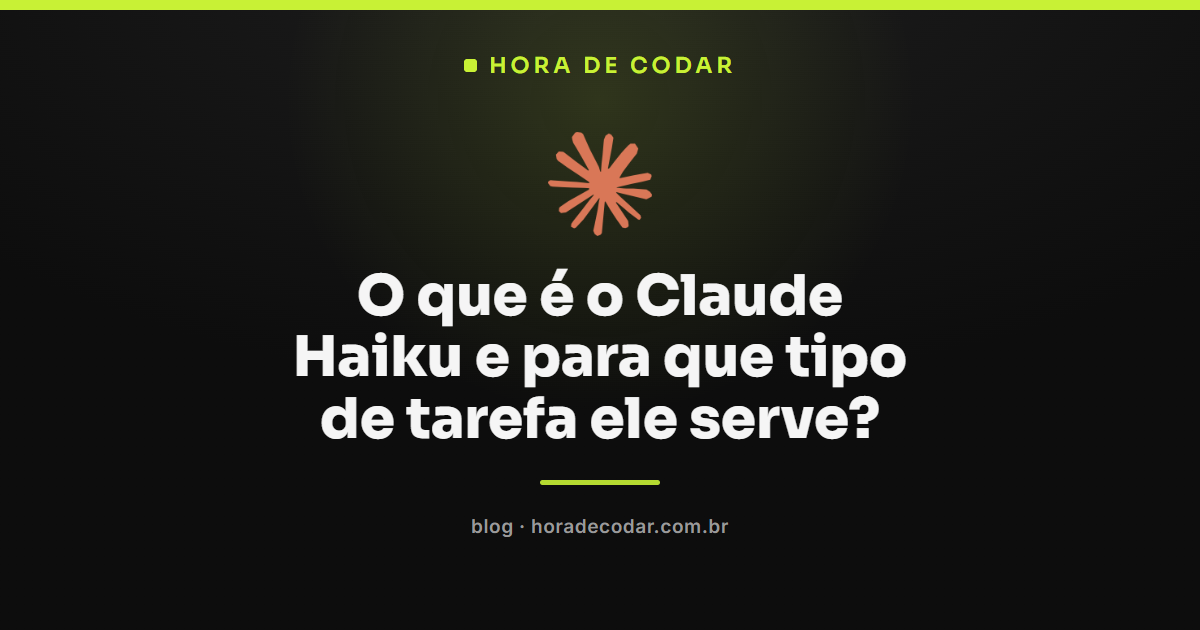 Claude Haiku, o modelo mais leve e rápido da Anthropic