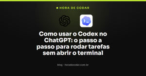 Como usar o Codex no ChatGPT: o passo a passo para rodar tarefas sem abrir o terminal