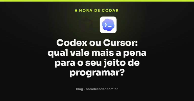 Codex ou Cursor: qual vale mais a pena para o seu jeito de programar?